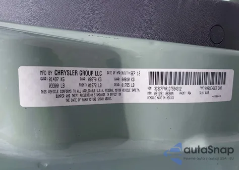 2013 Fiat 500 Pop from USA, damaged, VIN 3C3CFFAR1DT534312